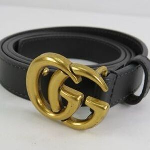 Gucci leather belt 1”wide - $240! Amazing deal